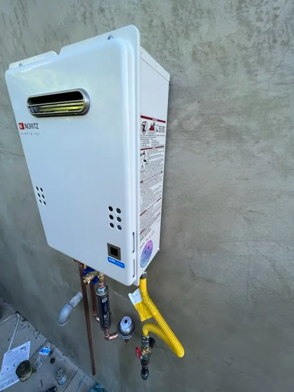 Tankless water heater installation for Bloomfield homes